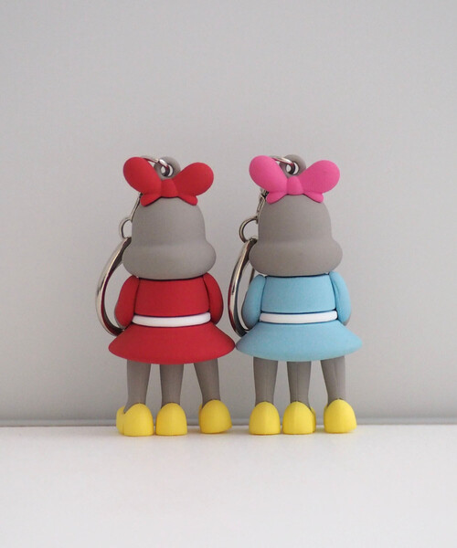 FREAK'S STORE（フリークスストア）の「DUCKROW DEPART/ダックローデパート DUCMICO FIGURE KEYHOLDER フィギュアキーホルダー（キーホルダー・メンズ・ブルー/レッド・ONE SIZE）」の11枚目の写真