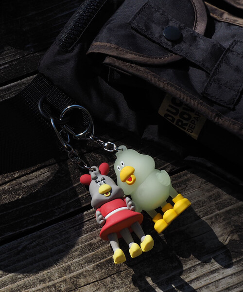 FREAK'S STORE（フリークスストア）の「DUCKROW DEPART/ダックローデパート DUCMICO FIGURE KEYHOLDER フィギュアキーホルダー（キーホルダー・メンズ・ブルー/レッド・ONE SIZE）」の16枚目の写真