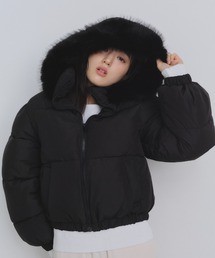 P.V.T（ピーブイティー）の「スタンダードファーフード付き中綿ブルゾン（ダウンジャケット/コート）」