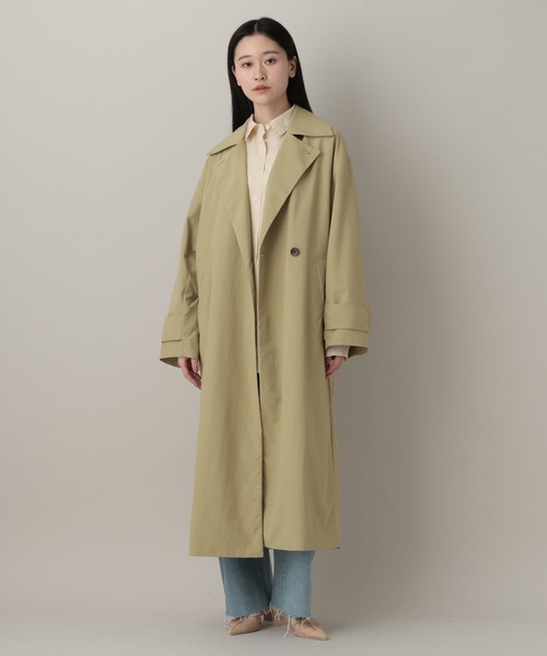 A part by（アパートバイ）の「3WAYスタンドロングコート（その他アウター・レディース・ライトイエロー/ベージュ系その他・FREE）」の7枚目の写真