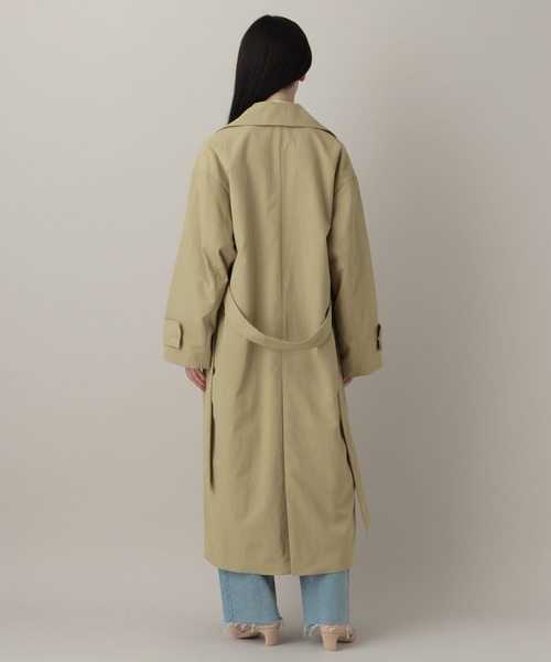 A part by（アパートバイ）の「3WAYスタンドロングコート（その他アウター・レディース・ライトイエロー/ベージュ系その他・FREE）」の9枚目の写真