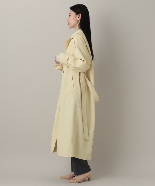 A part by（アパートバイ）の「3WAYスタンドロングコート（その他アウター・レディース・ライトイエロー/ベージュ系その他・FREE）」の4枚目の写真
