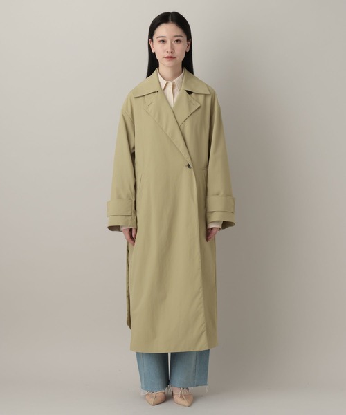 A part by（アパートバイ）の「3WAYスタンドロングコート（その他アウター・レディース・ライトイエロー/ベージュ系その他・FREE）」の10枚目の写真