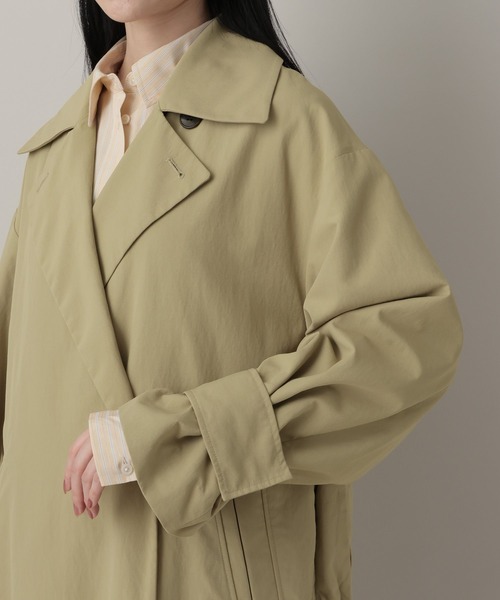 A part by（アパートバイ）の「3WAYスタンドロングコート（その他アウター・レディース・ライトイエロー/ベージュ系その他・FREE）」の15枚目の写真