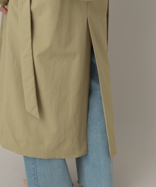A part by（アパートバイ）の「3WAYスタンドロングコート（その他アウター・レディース・ライトイエロー/ベージュ系その他・FREE）」の17枚目の写真