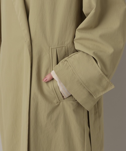 A part by（アパートバイ）の「3WAYスタンドロングコート（その他アウター・レディース・ライトイエロー/ベージュ系その他・FREE）」の18枚目の写真