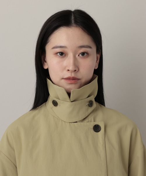 A part by（アパートバイ）の「3WAYスタンドロングコート（その他アウター・レディース・ライトイエロー/ベージュ系その他・FREE）」の21枚目の写真