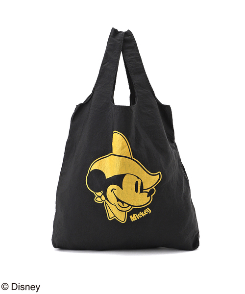GOOD ROCK SPEED（グッドロックスピード）の「［26SS新作］別注【GOOD ROCK SPEED】＜MICKEY MOUSE＞トートバッグ（トートバッグ・レディース・ブラック/ベージュ/カーキ・FREE）」の5枚目の写真