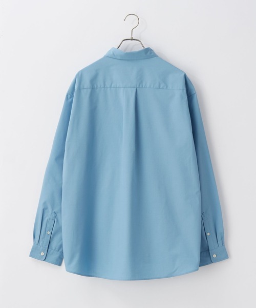 RAGEBLUE（レイジブルー）の「【Easy Care】Regular Collar Shirt/TRブロードシャツ（シャツ/ブラウス・メンズ・ブラック/ホワイト/ライトブルー・MEDIUM/LARGE）」の4枚目の写真