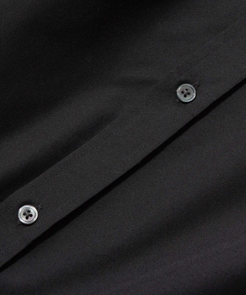 RAGEBLUE（レイジブルー）の「【Easy Care】Regular Collar Shirt/TRブロードシャツ（シャツ/ブラウス・メンズ・ブラック/ホワイト/ライトブルー・MEDIUM/LARGE）」の10枚目の写真