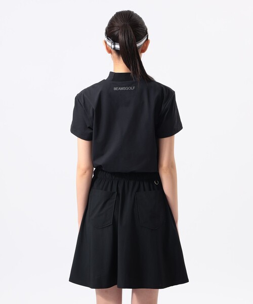 BEAMS GOLF(ビームスゴルフ)の「ORANGE LABEL / ウエスト切替 コンビ ワンピース(UVカット)(ワンピース・レディース・ネイビー/ブラック・SMALL/LARGE)」の11枚目の写真