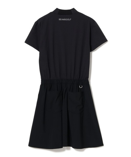 BEAMS GOLF(ビームスゴルフ)の「ORANGE LABEL / ウエスト切替 コンビ ワンピース(UVカット)(ワンピース・レディース・ネイビー/ブラック・SMALL/LARGE)」の17枚目の写真