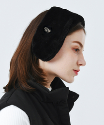 MONBIRDIE GOLF（モンバーディーゴルフ）の「Faux Fur 防寒耳栓&amp;ネックウォーマー BLACK（スポーツグッズ）」