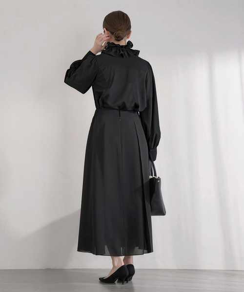 &NAVY シアーボウタイブラウス（シャツ/ブラウス）｜IENA（イエナ）の