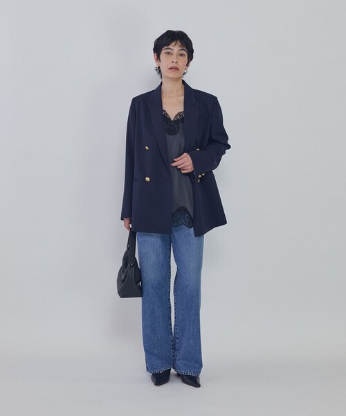NEEDBY heritage(ニードバイヘリテージ)の「<NEEDBY heritage/ニードバイ ヘリテージ>“KOH”別注デニムパンツ(デニムパンツ・レディース・ブルー系その他4/ダークグレー・25/24/26/23)」の4枚目の写真