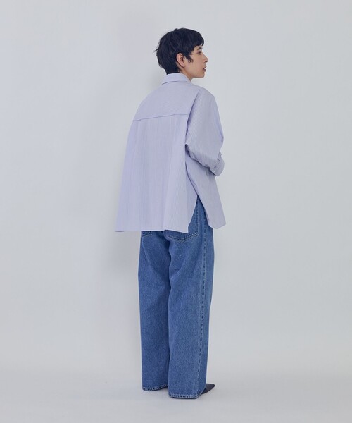 NEEDBY heritage(ニードバイヘリテージ)の「<NEEDBY heritage/ニードバイ ヘリテージ>“KOH”別注デニムパンツ(デニムパンツ・レディース・ブルー系その他4/ダークグレー・25/24/26/23)」の8枚目の写真
