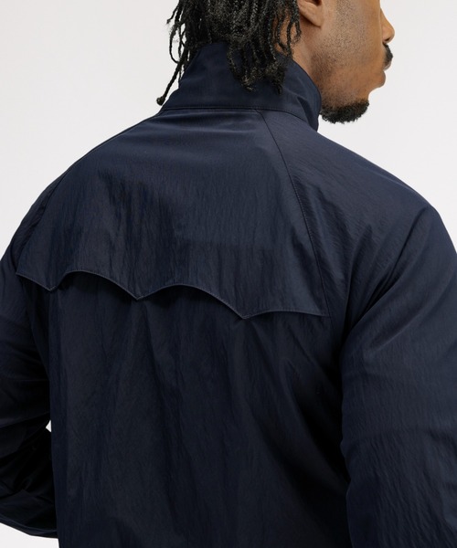 Crinkle Harrington Jacket／シワ加工ハリントンジャケット（ブルゾン