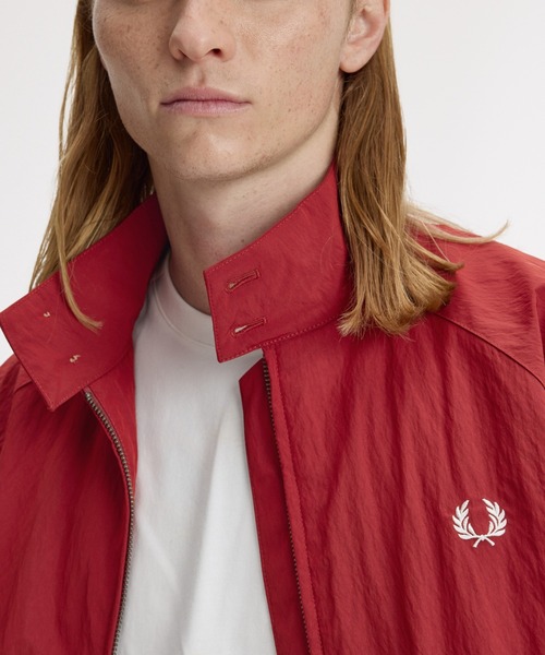 Crinkle Harrington Jacket／シワ加工ハリントンジャケット（ブルゾン