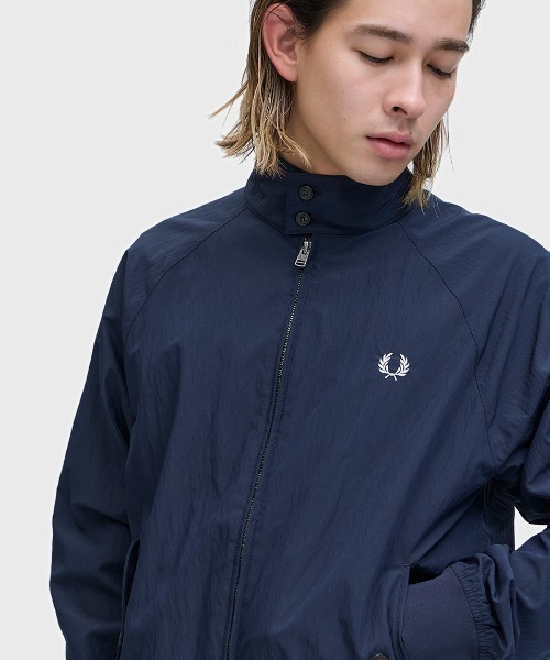 Crinkle Harrington Jacket／シワ加工ハリントンジャケット（ブルゾン