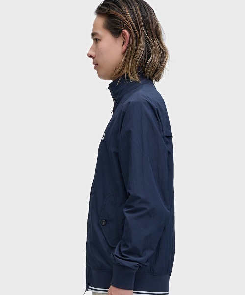 Crinkle Harrington Jacket／シワ加工ハリントンジャケット（ブルゾン