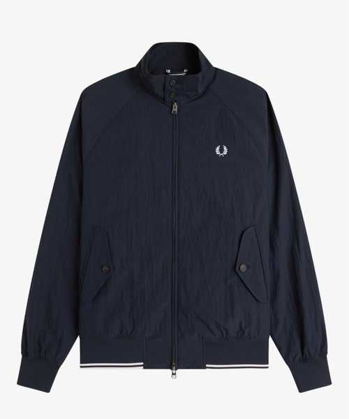 Crinkle Harrington Jacket／シワ加工ハリントンジャケット（ブルゾン