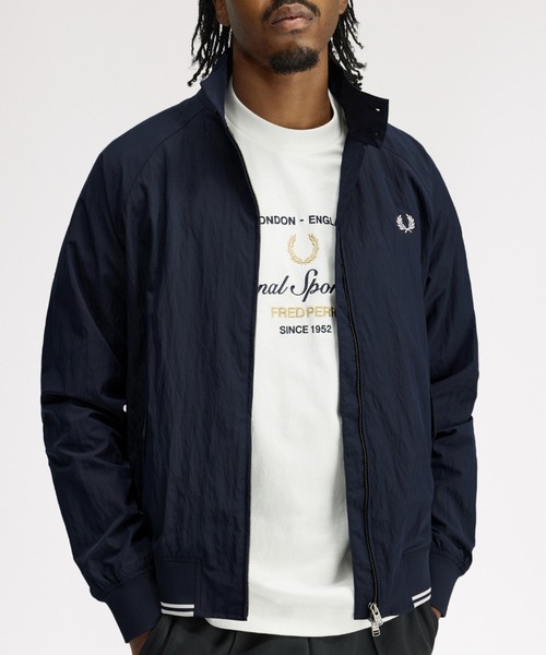 Crinkle Harrington Jacket／シワ加工ハリントンジャケット（ブルゾン