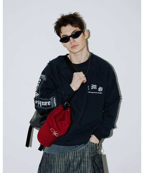 AAMBITION(アアンビション)の「カルムスウェットシャツ(ウォッシュドネイビー)(スウェット・メンズ・その他・L/M)」の1枚目の写真