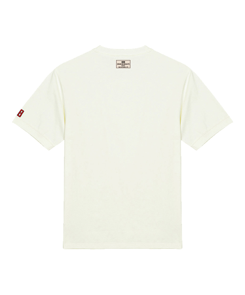 GRAIN DE BEAUTE（グランデボーテ）の「SIGNATURE T-SHIRT 03 [BEIGE]（Tシャツ/カットソー・レディース・ベージュ・S/M/L/XL）」の3枚目の写真