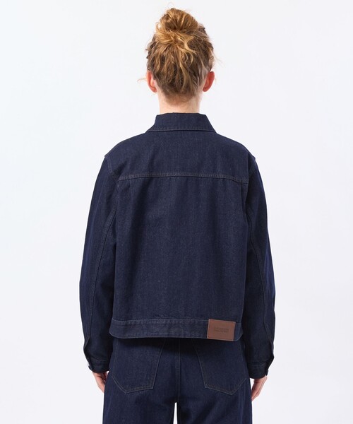 MACKINTOSH PHILOSOPHY(マッキントッシュ フィロソフィー)の「フライフロントデニムブルゾン(デニムジャケット・レディース・ダークネイビー・38/36/40)」の9枚目の写真