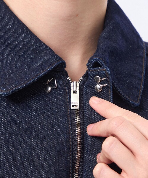 MACKINTOSH PHILOSOPHY(マッキントッシュ フィロソフィー)の「フライフロントデニムブルゾン(デニムジャケット・レディース・ダークネイビー・38/36/40)」の10枚目の写真