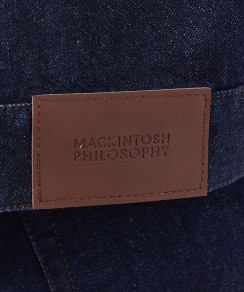 MACKINTOSH PHILOSOPHY(マッキントッシュ フィロソフィー)の「フライフロントデニムブルゾン(デニムジャケット・レディース・ダークネイビー・38/36/40)」の12枚目の写真