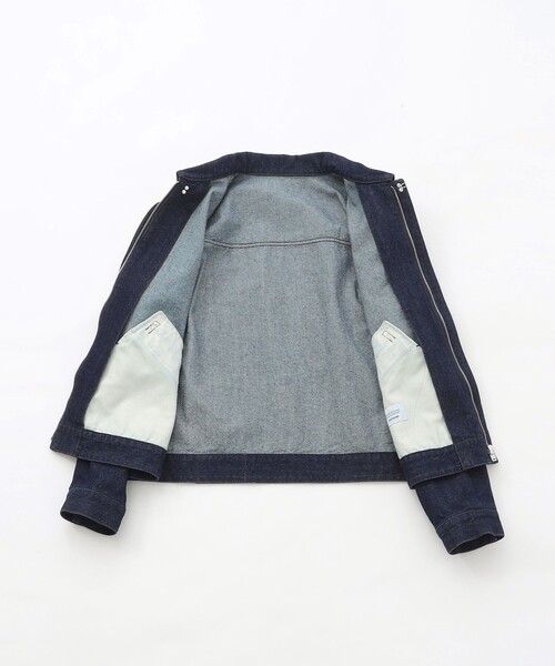 MACKINTOSH PHILOSOPHY(マッキントッシュ フィロソフィー)の「フライフロントデニムブルゾン(デニムジャケット・レディース・ダークネイビー・38/36/40)」の13枚目の写真
