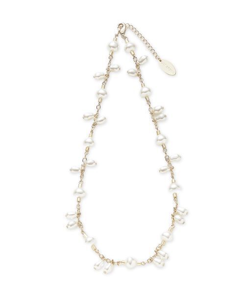 LILY BROWN(リリーブラウン)の「バリエーションパールネックレス(ネックレス・レディース・ブラック/ライム/ゴールド・F)」の19枚目の写真