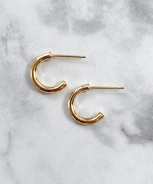 YU-KA:シンプルフープピアス simple hoop pierce