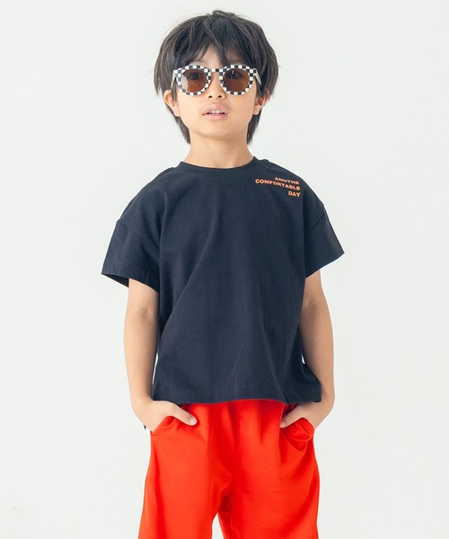 DILASH(ディラッシュ)の「【綿100%】ニューヨークフォト×ネオンメッセージ半袖T(Tシャツ/カットソー・キッズ・オフホワイト/ブラック・100/120/110/90/80/140/130)」の17枚目の写真