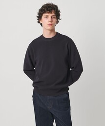 UNITED ARROWS | コットン/ポリエステル アゼ クルーネックニット(ニット/セーター)