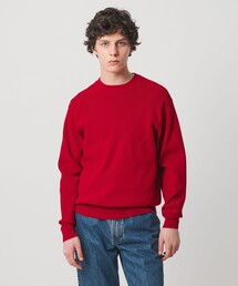 UNITED ARROWS | コットン/ポリエステル アゼ クルーネックニット(ニット/セーター)