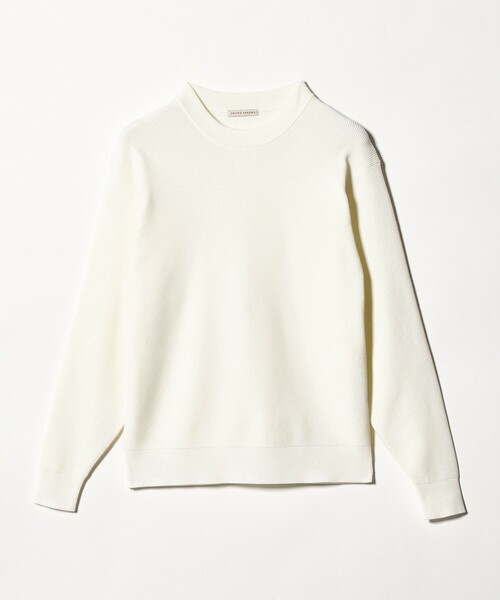 UNITED ARROWS（ユナイテッドアローズ）の「コットン/ポリエステル アゼ クルーネックニット（ニット/セーター・メンズ・レッド/ホワイト/ネイビー/ケリーグリーン・M/L/S/XL）」の18枚目の写真