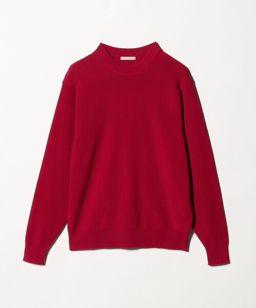 UNITED ARROWS（ユナイテッドアローズ）の「コットン/ポリエステル アゼ クルーネックニット（ニット/セーター・メンズ・レッド/ホワイト/ネイビー/ケリーグリーン・M/L/S/XL）」の22枚目の写真