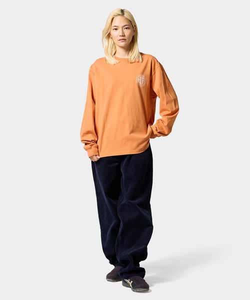 HUF(ハフ)の「REGIONAL LS TEE(Tシャツ/カットソー・メンズ・ホワイト/ライトブラウン/ブラック・XXL/XL/L/M/S/XS)」の17枚目の写真