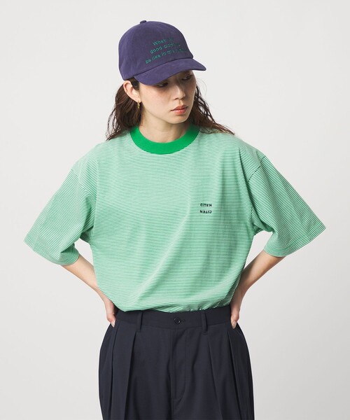 CITEN＞リンガーボーダーT（Tシャツ/カットソー）｜CITEN（シテン）の