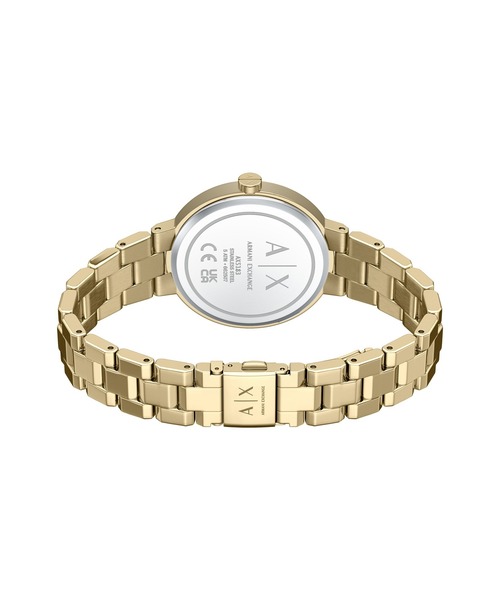 ARMANI EXCHANGE(アルマーニエクスチェンジ)の「アルマーニ・エクスチェンジ 腕時計 レディース アナログ ステンレス AX7177SET(アナログ腕時計・レディース・ゴールド・FREE)」の3枚目の写真