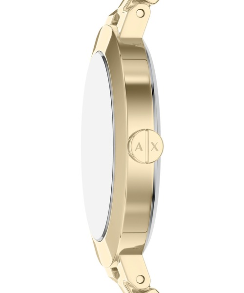 ARMANI EXCHANGE(アルマーニエクスチェンジ)の「アルマーニ・エクスチェンジ 腕時計 レディース アナログ ステンレス AX7177SET(アナログ腕時計・レディース・ゴールド・FREE)」の4枚目の写真
