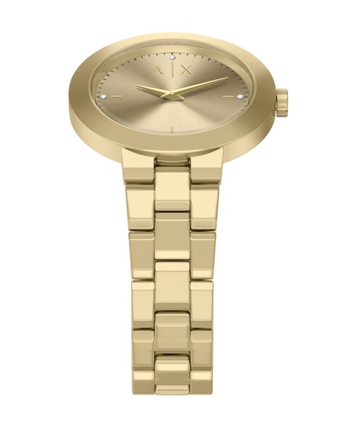ARMANI EXCHANGE(アルマーニエクスチェンジ)の「アルマーニ・エクスチェンジ 腕時計 レディース アナログ ステンレス AX7177SET(アナログ腕時計・レディース・ゴールド・FREE)」の7枚目の写真