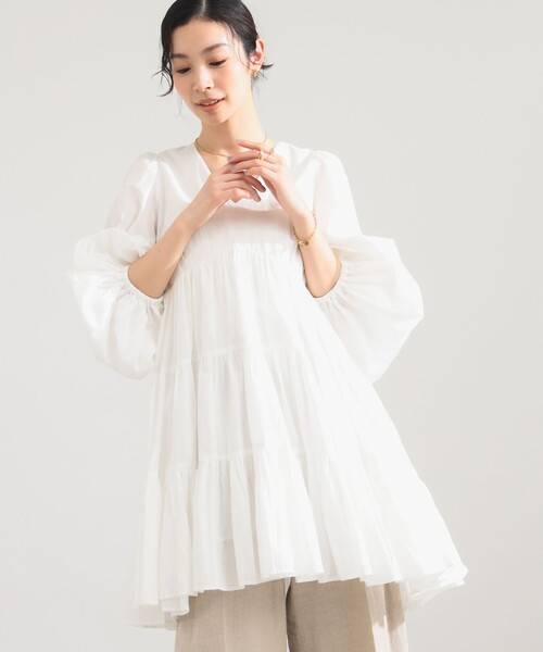 MARIHA(マリハ)の「【別注】MARIHA / エンジェルのミニワンピース(ワンピース・レディース・ブラック/ホワイト・36)」の1枚目の写真