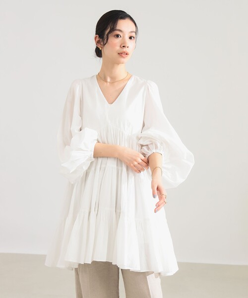 MARIHA(マリハ)の「【別注】MARIHA / エンジェルのミニワンピース(ワンピース・レディース・ブラック/ホワイト・36)」の4枚目の写真