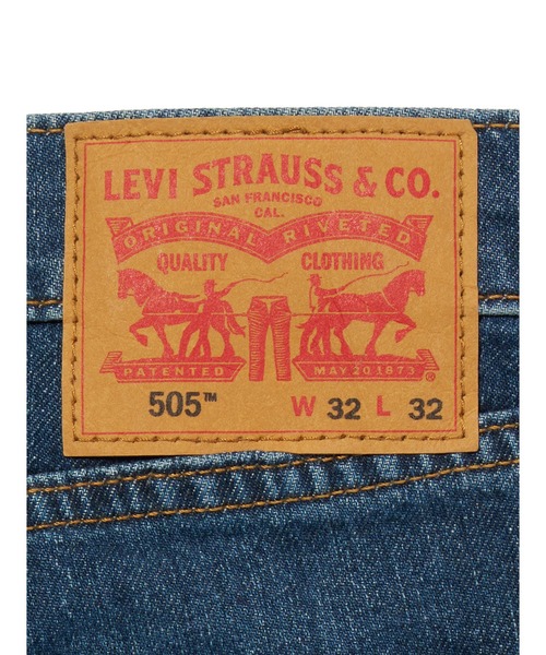 Levi's(リーバイス)の「Levi's/リーバイス 505(TM) レギュラーフィット ジーンズ(デニムパンツ・メンズ・ダークインディゴブルー・W28 L32/W30 L32/W34 L32/W33 L32/W32 L32/W31 L32/W29 L32/W36 L32)」の13枚目の写真