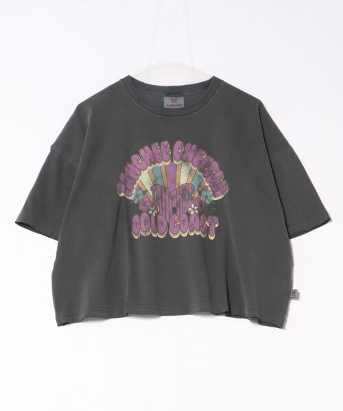 TAHCHEE（ターチー）の「TAHCHEE/ターチー 半袖Tシャツ レディース TC260900-03（Tシャツ/カットソー・レディース・ピンク/ブラック/カーキ・FREE）」の7枚目の写真
