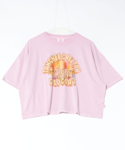 TAHCHEE（ターチー）の「TAHCHEE/ターチー 半袖Tシャツ レディース TC260900-03（Tシャツ/カットソー・レディース・ピンク/ブラック/カーキ・FREE）」の17枚目の写真