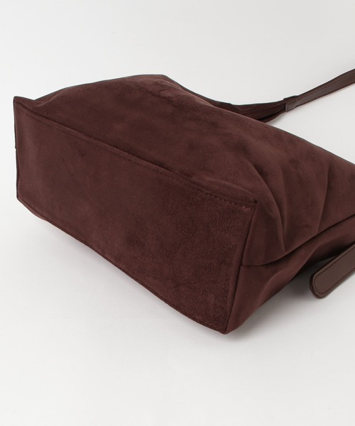 UNDERSTATEMENTs（アンダーステイトメント）の「【ユニセックス】スエードショルダーバッグ（ショルダーバッグ・メンズ・ベージュ/ブラウン/ブラック・FREE）」の18枚目の写真